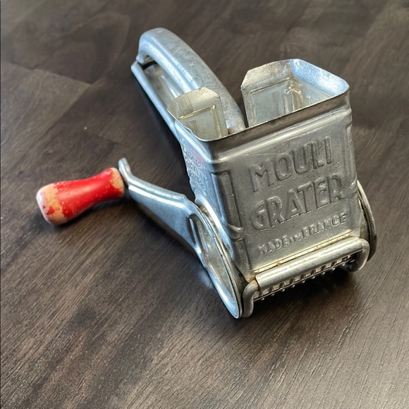 Vintage Mouli Grater with Red Handle - Picture 1 of 3